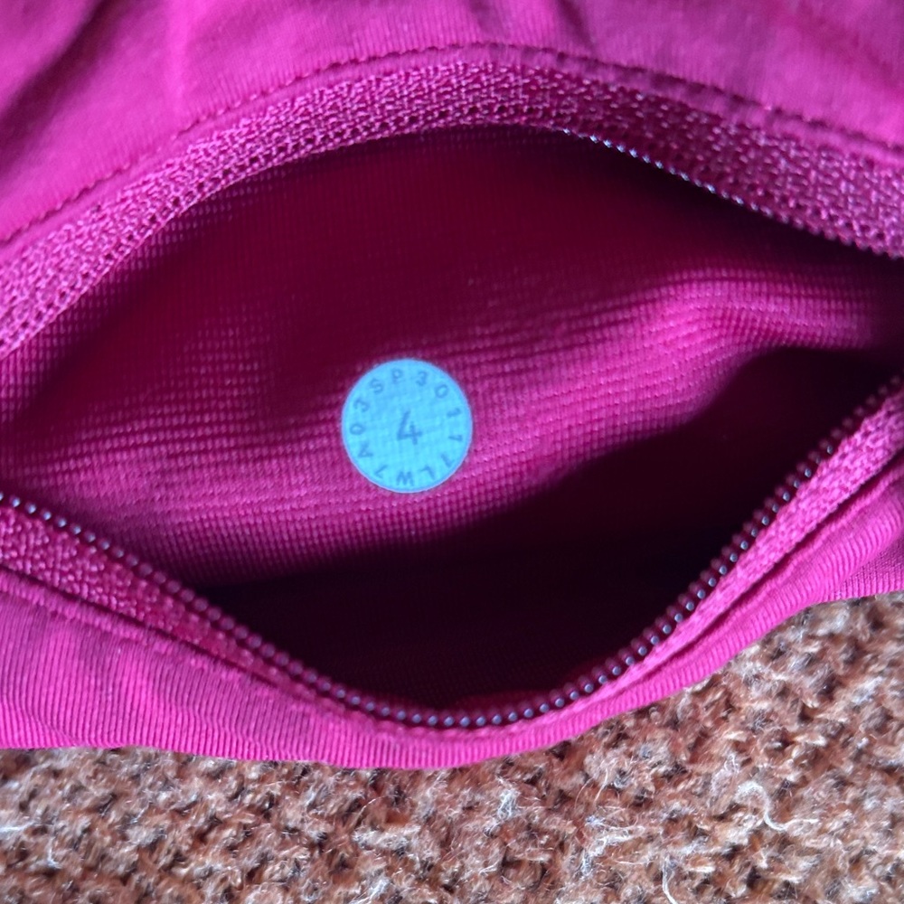 lululemon athletica Fuchsia Athletic Shorts - Picture 2 of 3